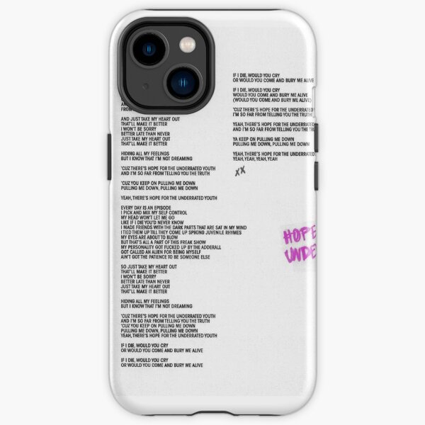 Yungblud Hope For The Underrated Youth iPhone Tough Case RB0208 product Offical yungblud Merch