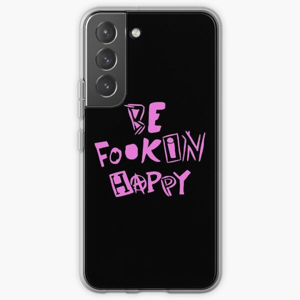 YungBlud - Be Fookin Happy Samsung Galaxy Soft Case RB0208 product Offical yungblud Merch