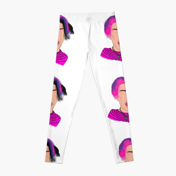 Yungblud Pink Stripe Leggings RB0208 product Offical yungblud Merch