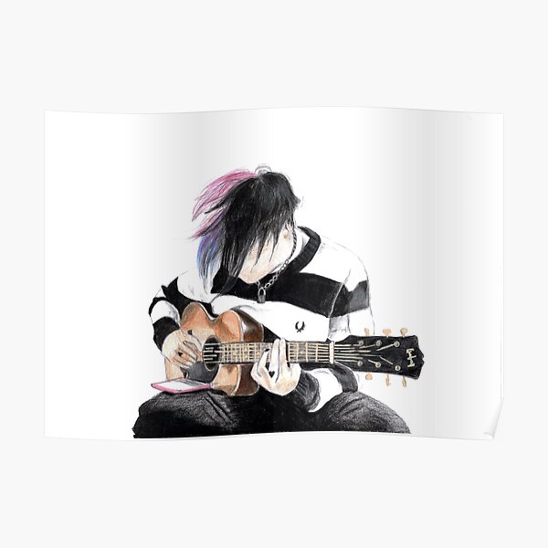 Yungblud guitar Poster RB0208 product Offical yungblud Merch