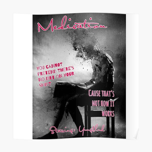 Yungblud Medication Poster RB0208 product Offical yungblud Merch
