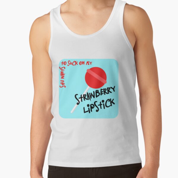 strawberry lipstick yungblud Tank Top RB0208 product Offical yungblud Merch