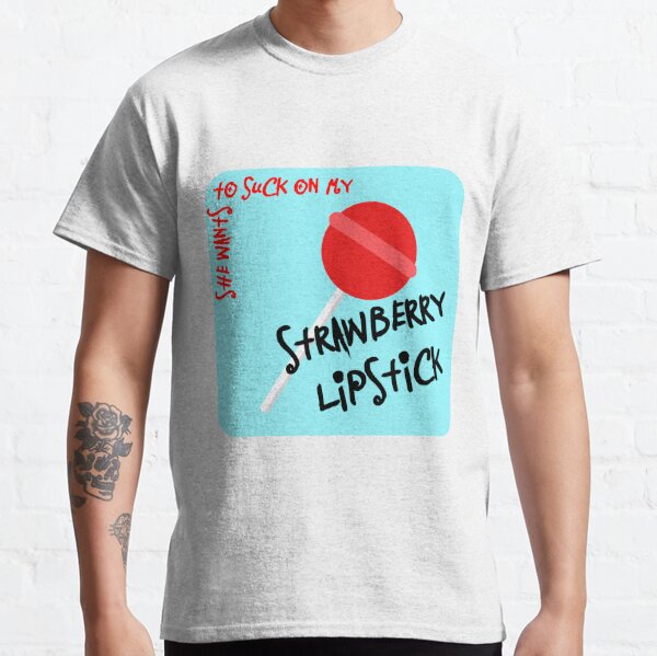 strawberry lipstick yungblud Classic T-Shirt RB0208 product Offical yungblud Merch
