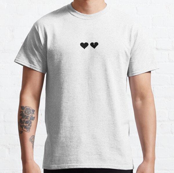YUNGBLUD Black Hearts Club Simple Classic T-Shirt RB0208 product Offical yungblud Merch