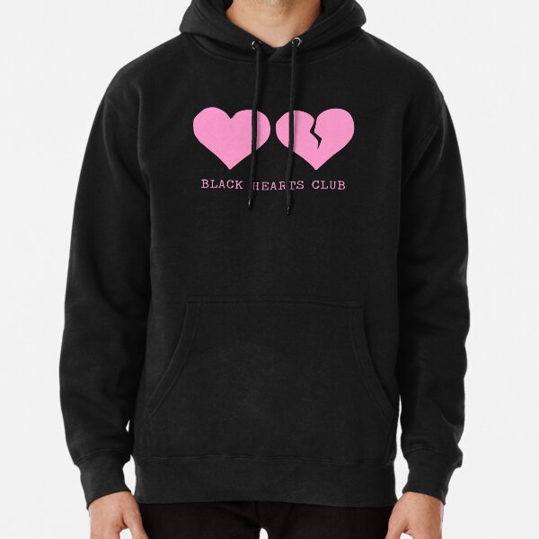 Best seller yungblud black hearts club merchandise Pullover Hoodie RB0208 product Offical yungblud Merch