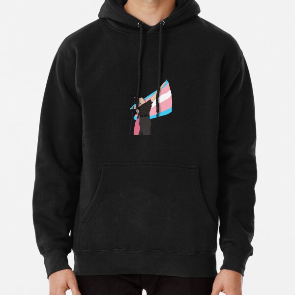 Yungblud Dominic Harrison LGBTQ+ Transgender flag Pullover Hoodie RB0208 product Offical yungblud Merch