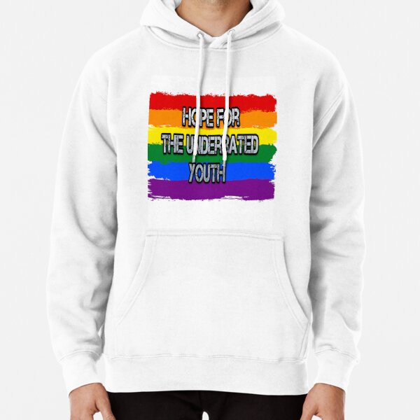 hope for the underrated youth yungblud rainbow edition Pullover Hoodie RB0208 product Offical yungblud Merch