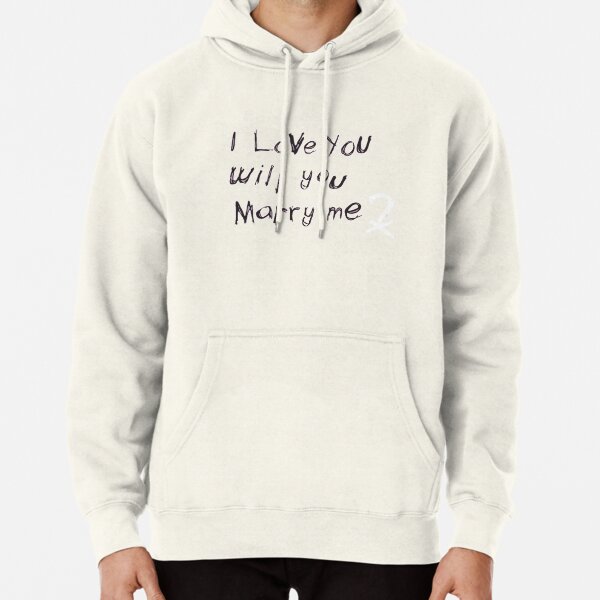 YUNGBLUD i love you will you marry me Pullover Hoodie RB0208 product Offical yungblud Merch