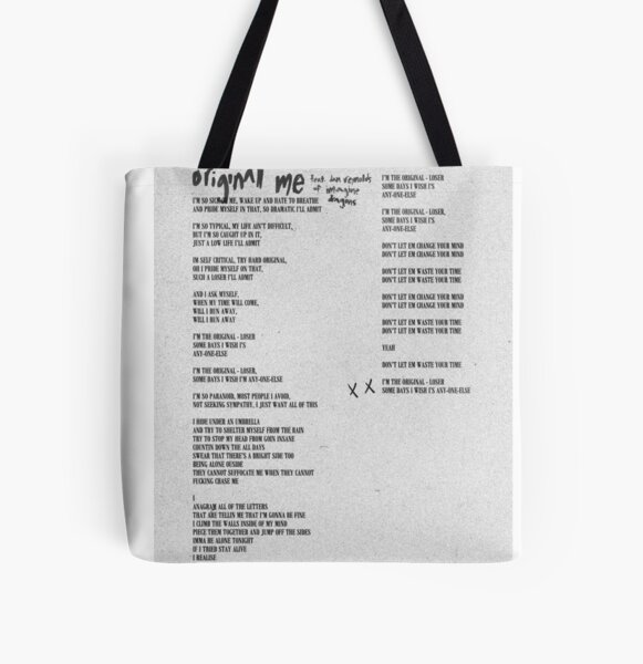 Yungblud Original Me All Over Print Tote Bag RB0208 product Offical yungblud Merch