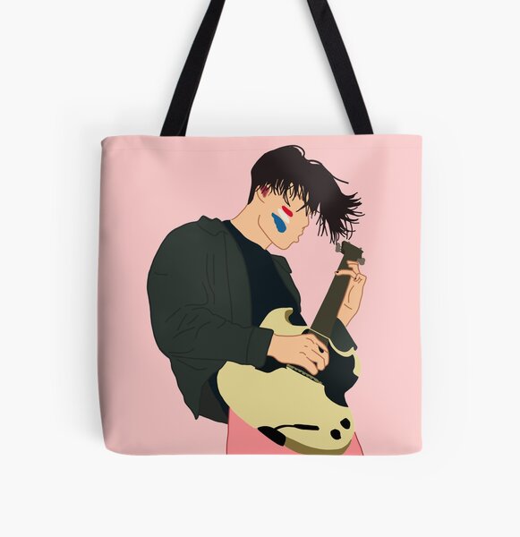 YUNGBLUD guitar artwork All Over Print Tote Bag RB0208 product Offical yungblud Merch
