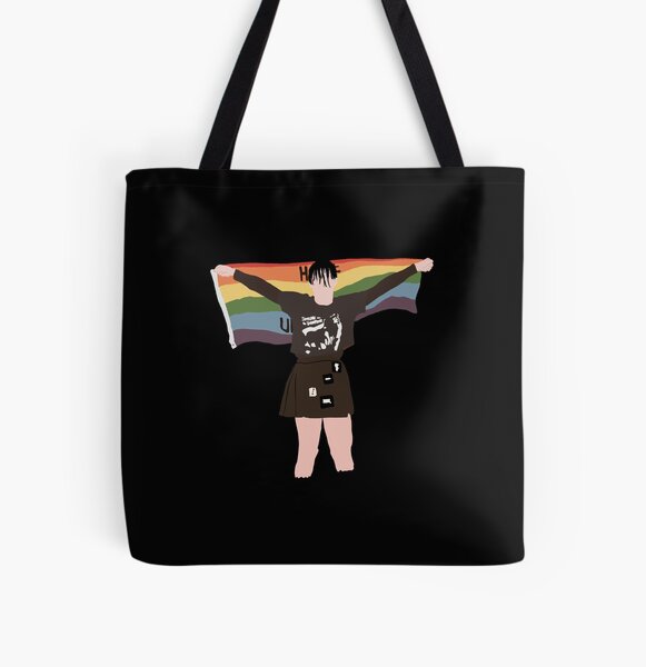 YUNGBLUD LGBT FLAG Sticker All Over Print Tote Bag RB0208 product Offical yungblud Merch