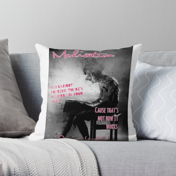 Yungblud Medication Throw Pillow RB0208 product Offical yungblud Merch