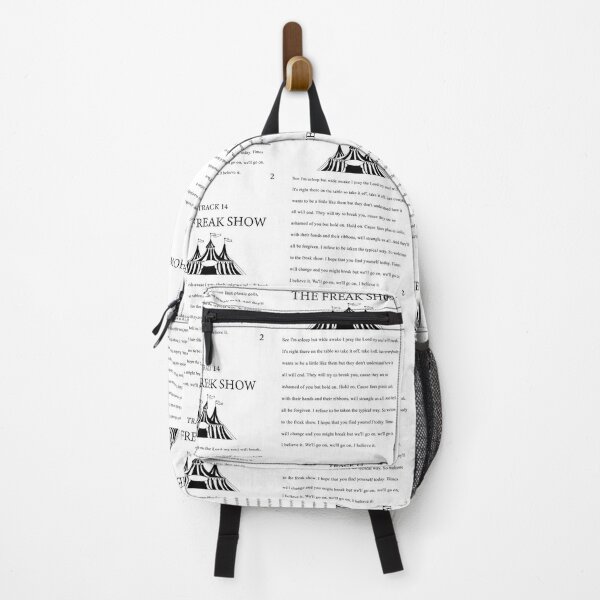 The Freak Show YungBlud Lyrics Backpack RB0208 product Offical yungblud Merch